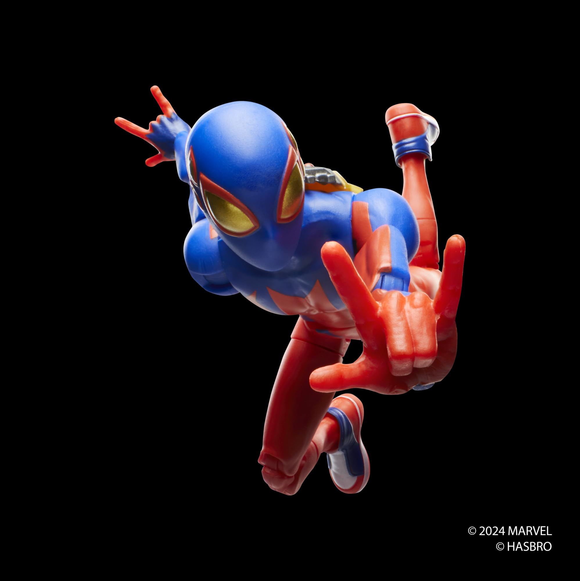 Spider-Man Spider-Boy hands set enables diverse gestures for action scenes.