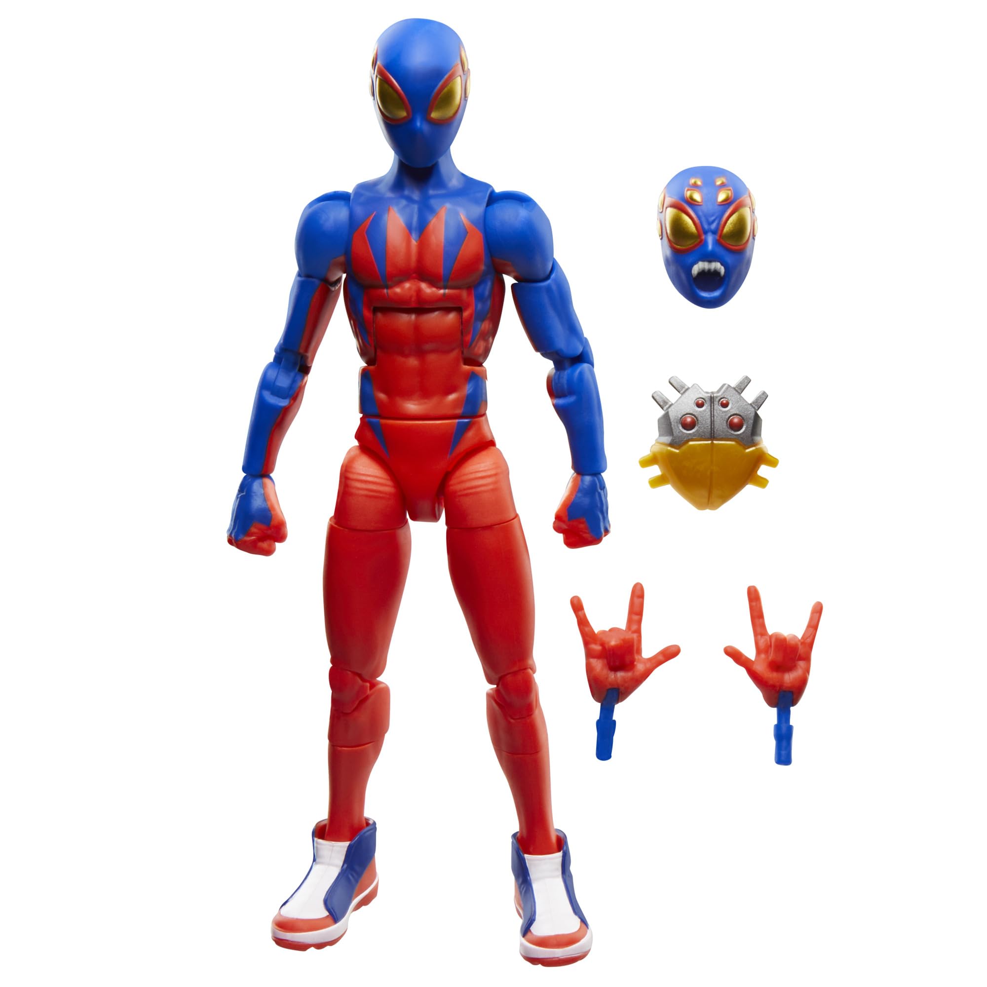 Spider-Man Spider-Boy Marvel Legends figure designed for dynamic posing and display.