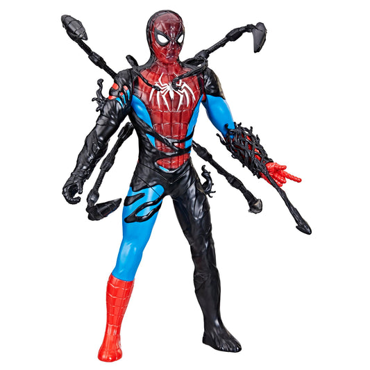 Spider-Man VenomVersus liquid shifter figure with venomized suit for imaginative play.