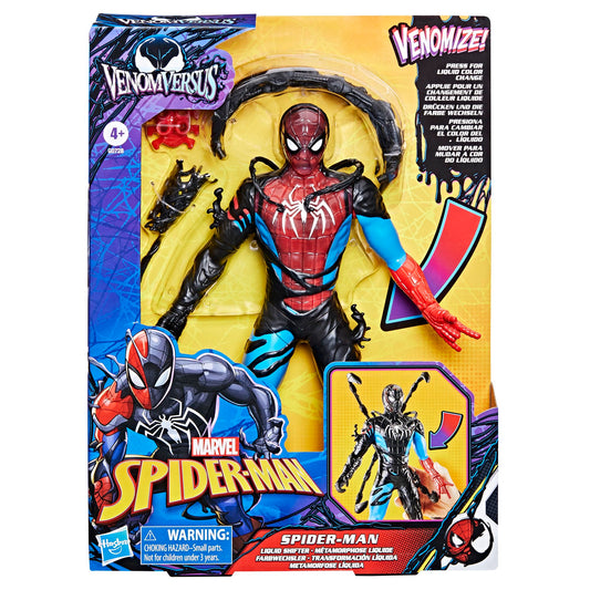 Spider-Man VenomVersus six venom-inspired accessories enhance storytelling and poseability.
