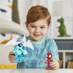 Dino-Webs accessories expand play sets with additional figure compatibility.