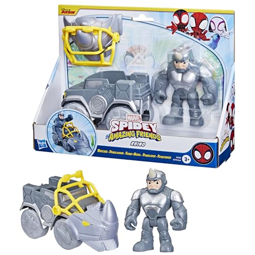 Action figure set with vehicle shown together for coordinated rescue missions.