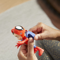 Spidey and His Amazing Friends backpack accessory for carry-along play.