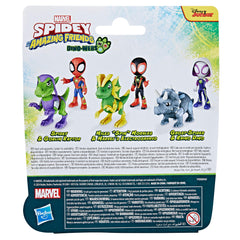 Spidey and His Amazing Friends hero and villain dynamics spark narratives at home.
