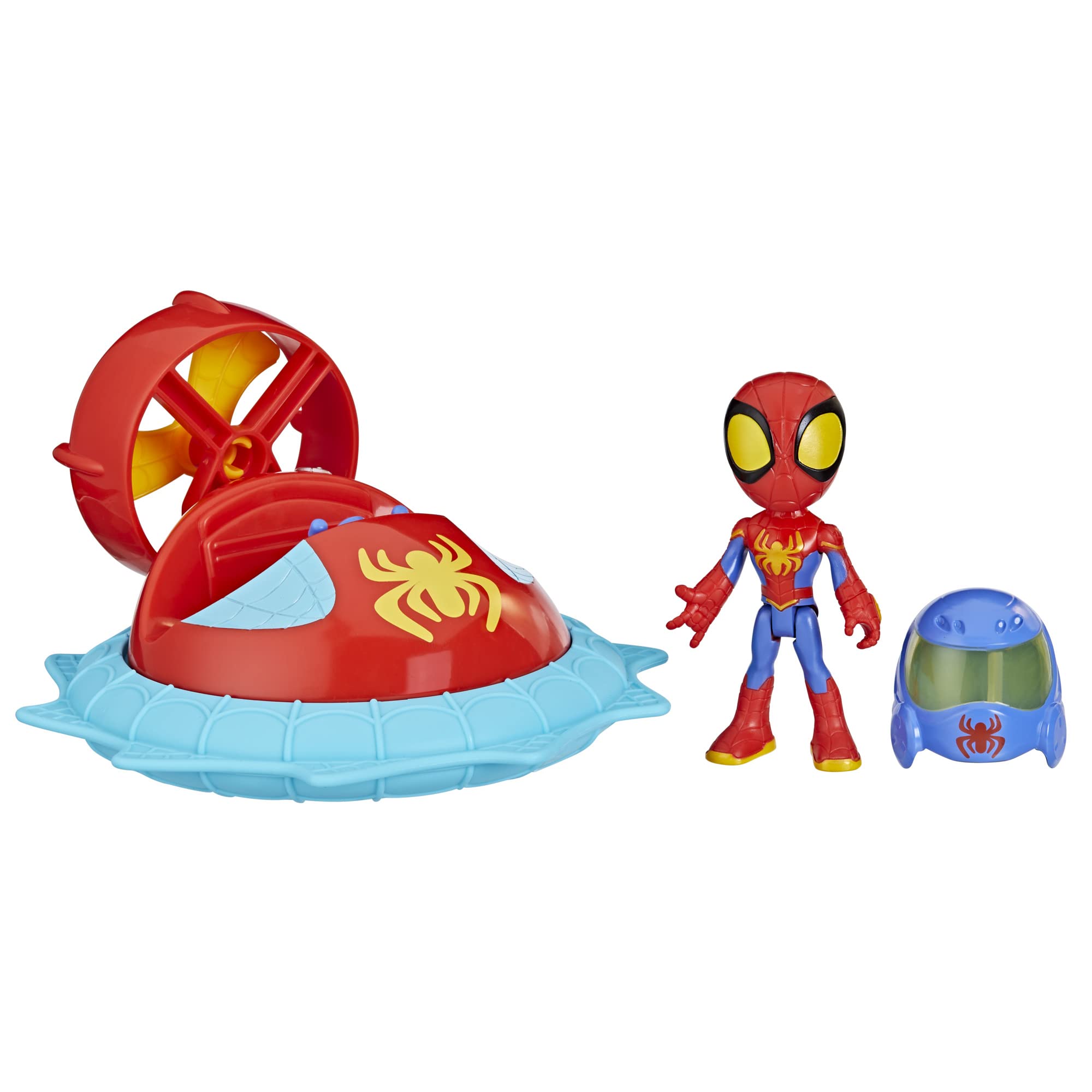 Spidey and His Amazing Friends Hover Spinner vehicle ready for rescue playtime