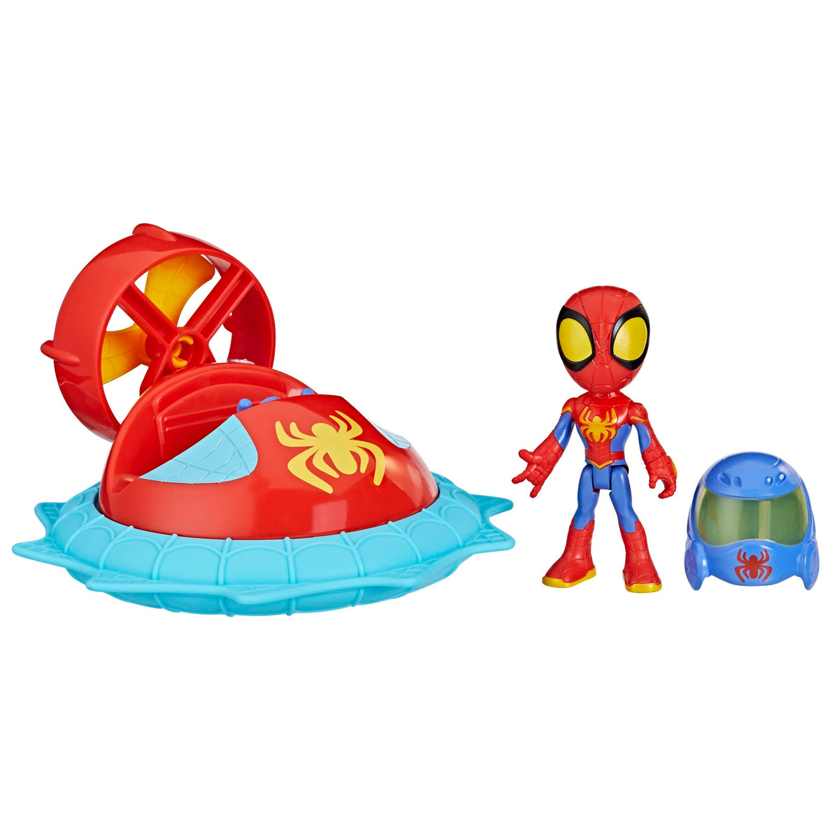 Spidey and His Amazing Friends Hover Spinner vehicle ready for rescue playtime
