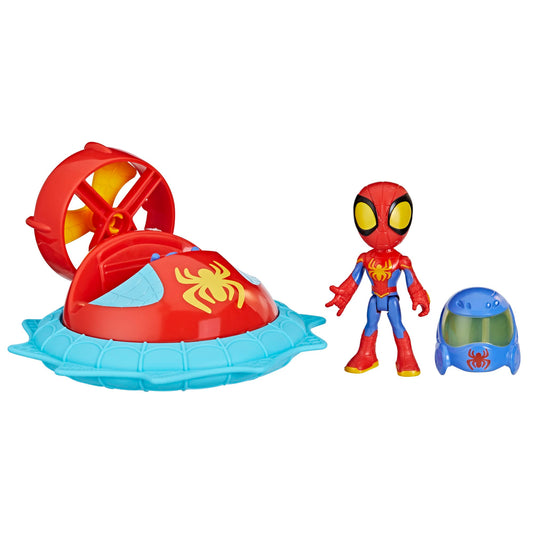 Spidey and His Amazing Friends Hover Spinner vehicle ready for rescue playtime