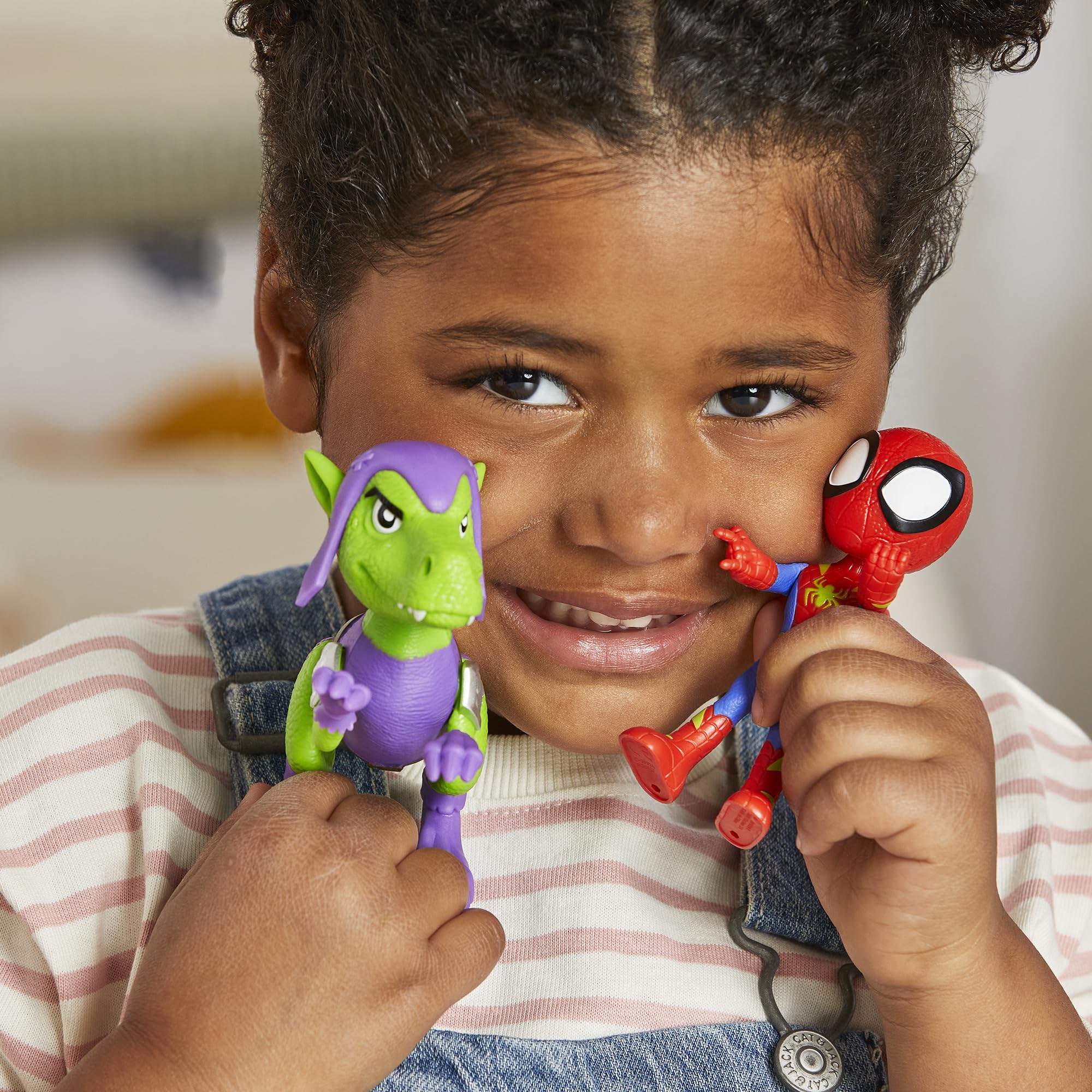 Spidey and His Amazing Friends preschool toy set designed for ages 3 and up.