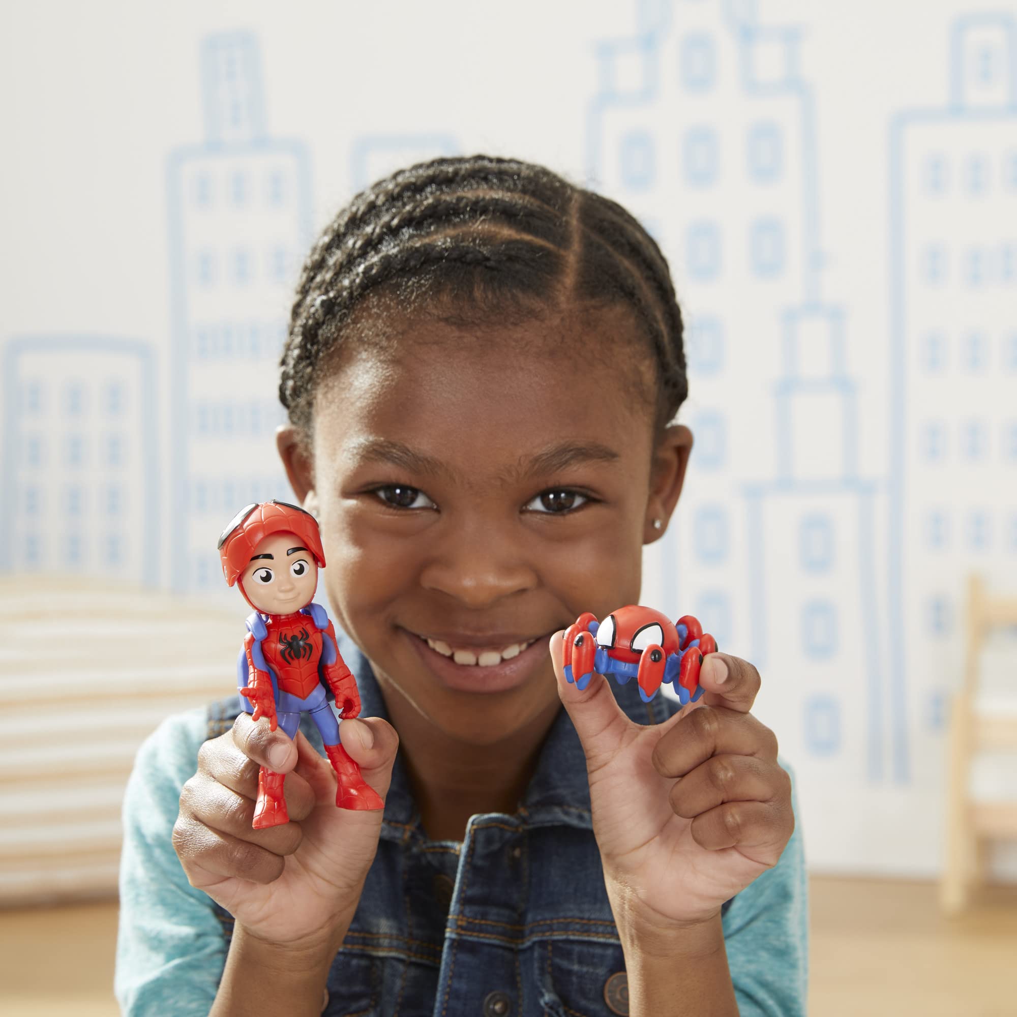 Spidey and His Amazing Friends small-hands figure designed for easy grip.