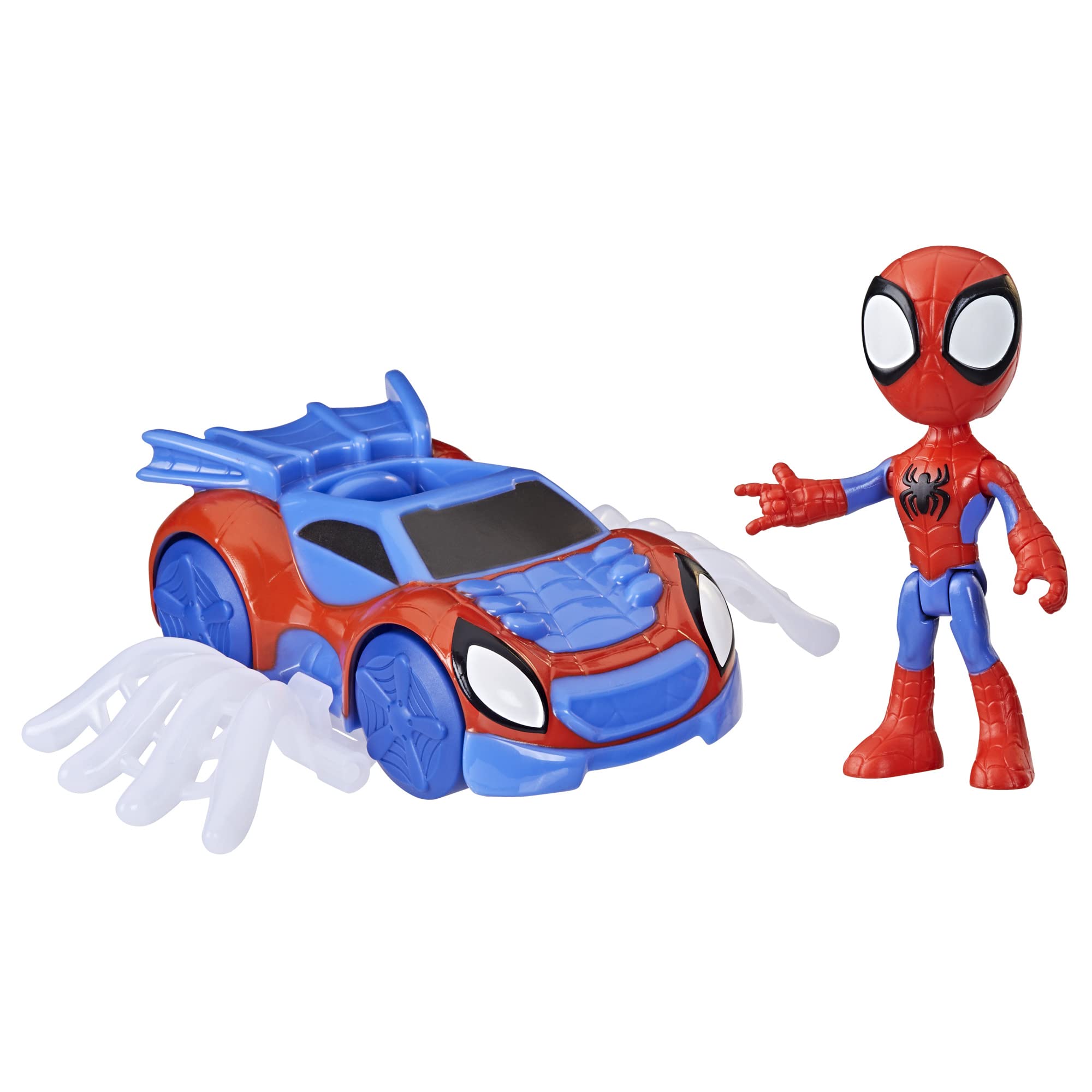 Spidey and his Amazing Friends web crawler action figure for imaginative rescues.