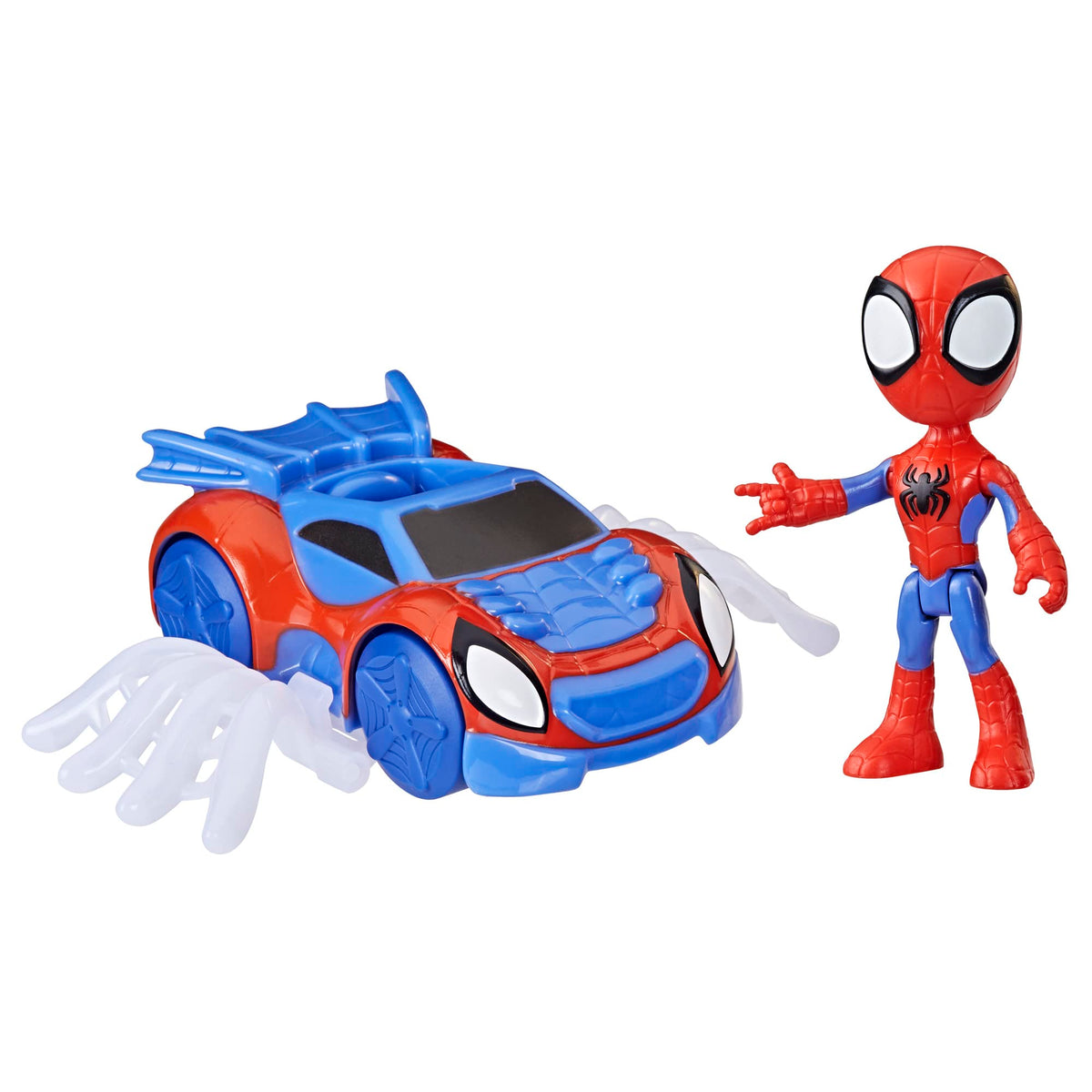 Spidey and his Amazing Friends web crawler action figure for imaginative rescues.