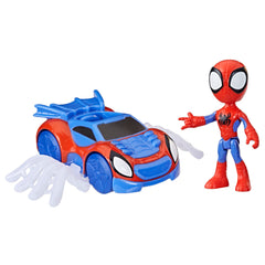 Spidey and his Amazing Friends web crawler action figure for imaginative rescues.