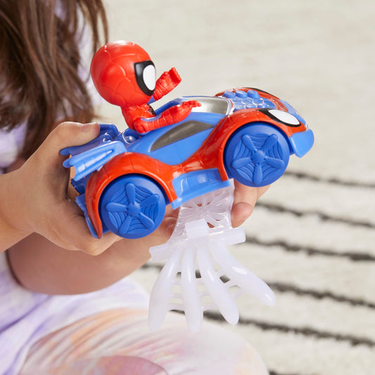 Spidey web crawler vehicle for fast pretend missions.