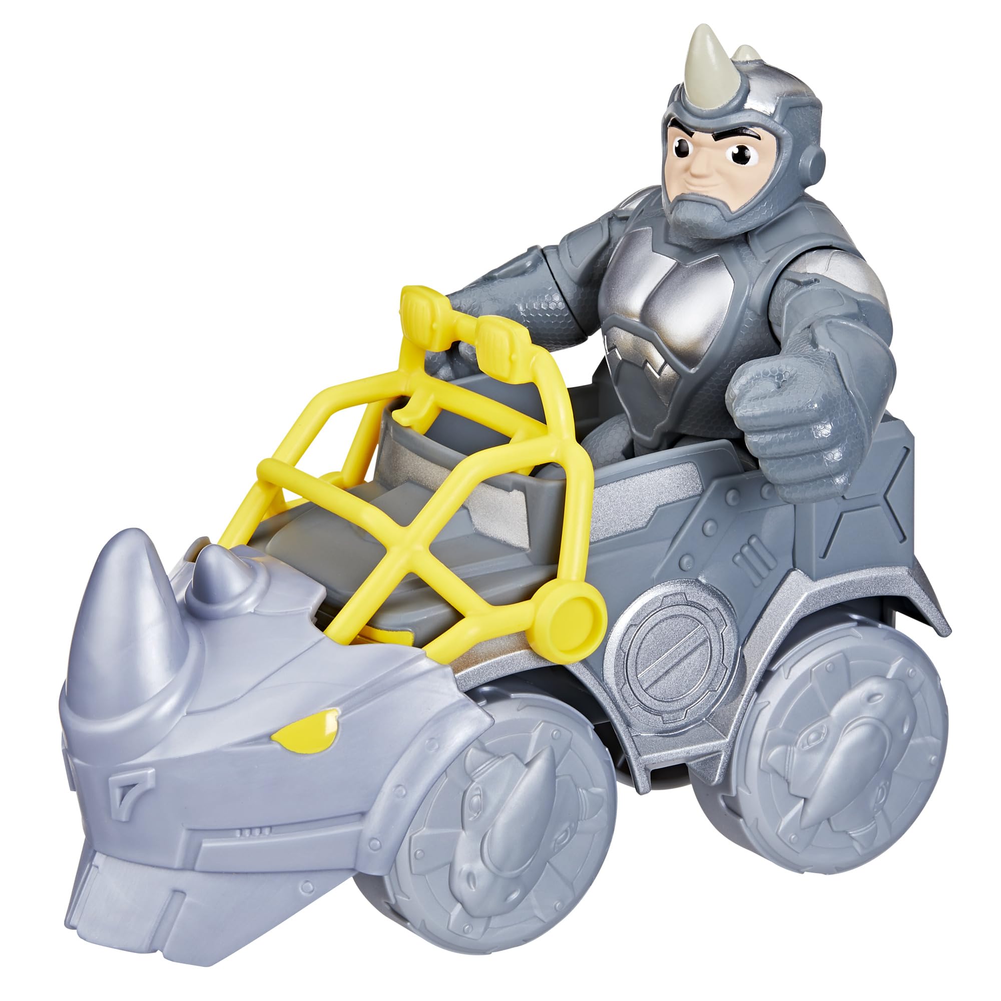 Vehicle-focused image highlighting the included rhino-wrecker transport.