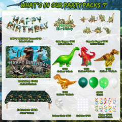 SPIGHTDEX dinosaur banner brightens the cake moment