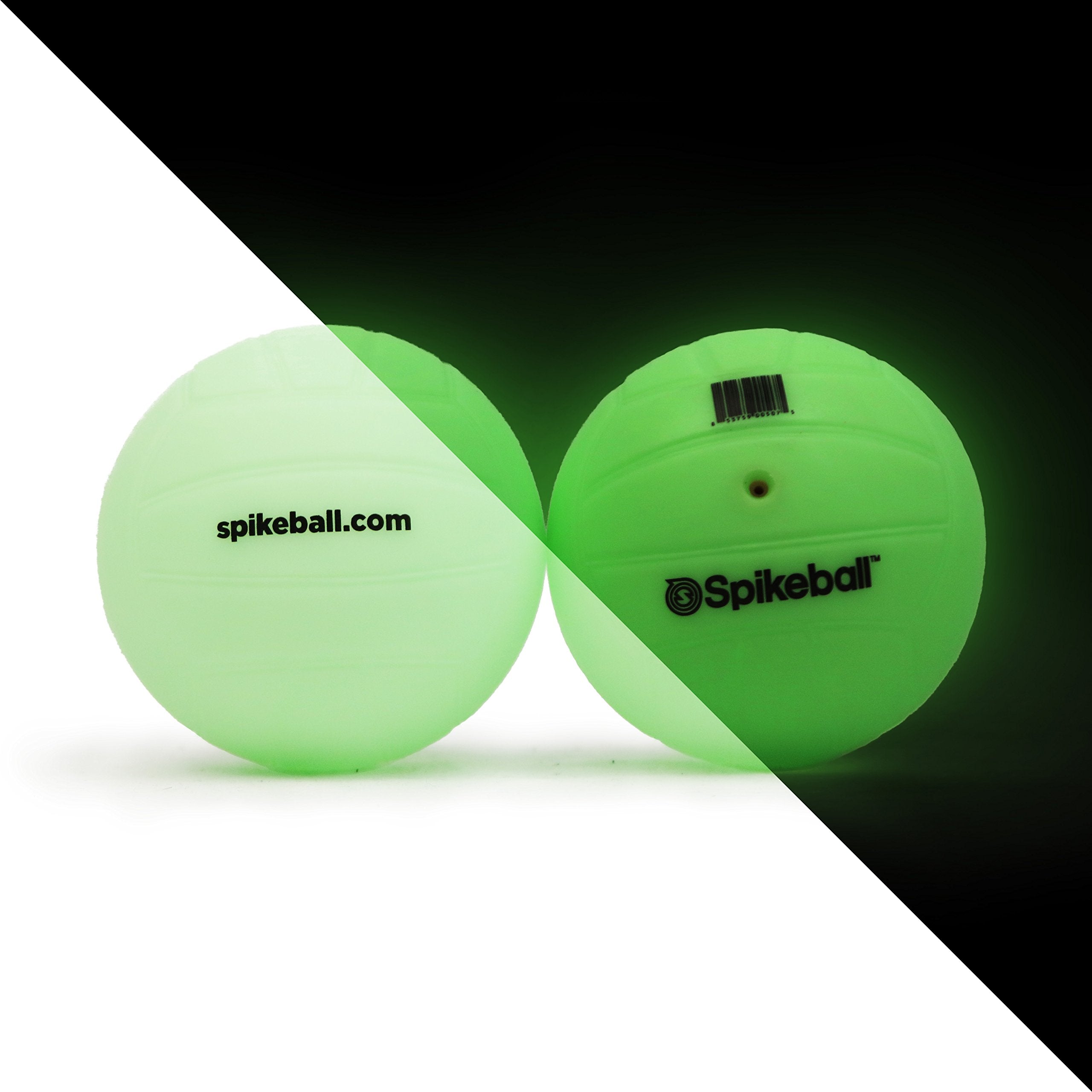 Durable Spikeball glow balls for backyard, park, or beach play.