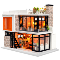 Spilay dollhouse assembly-kit components for a satisfying DIY project