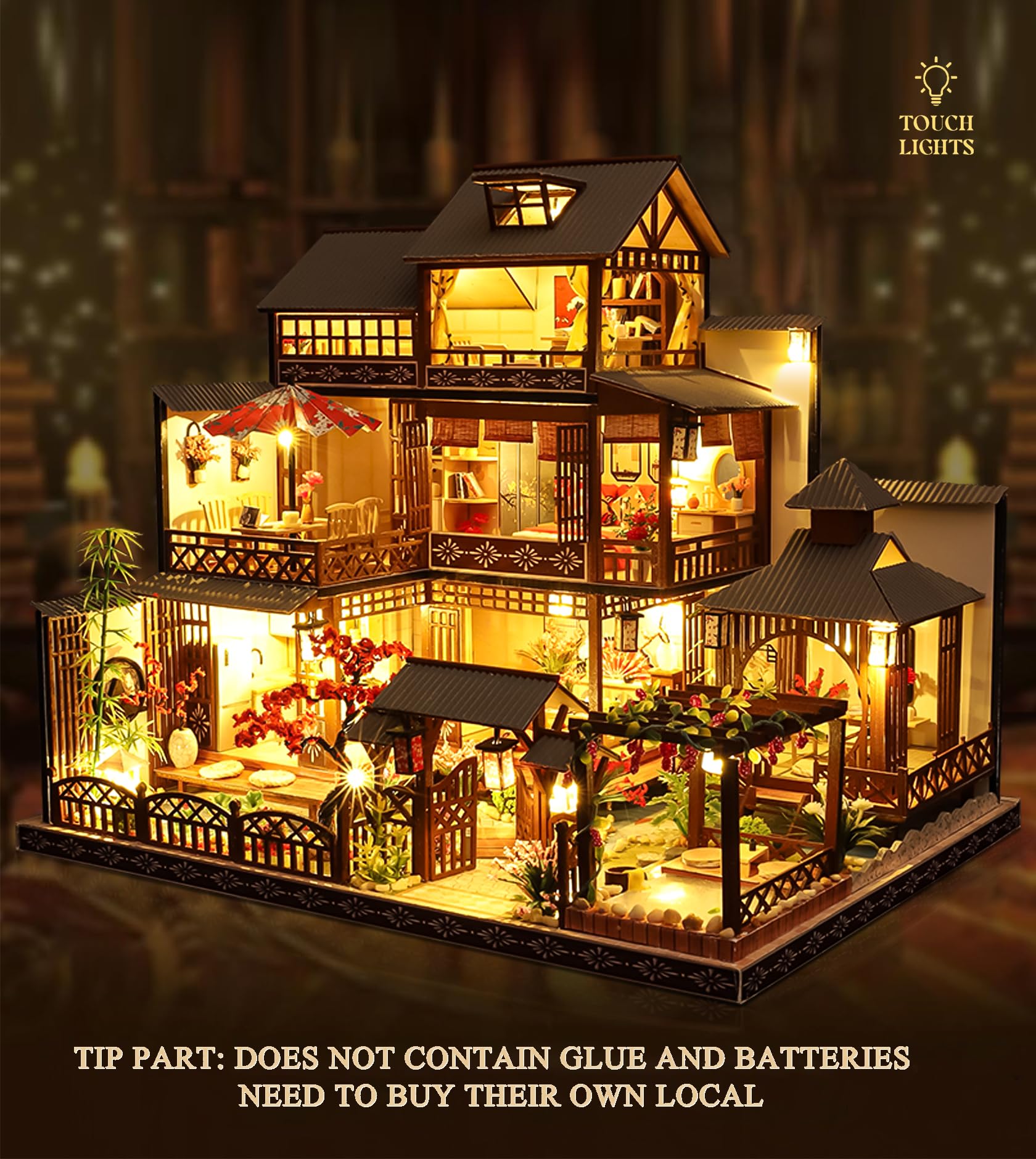 Spilay Yaquan Courtyard wooden furniture close-up shows craft quality and safe materials.