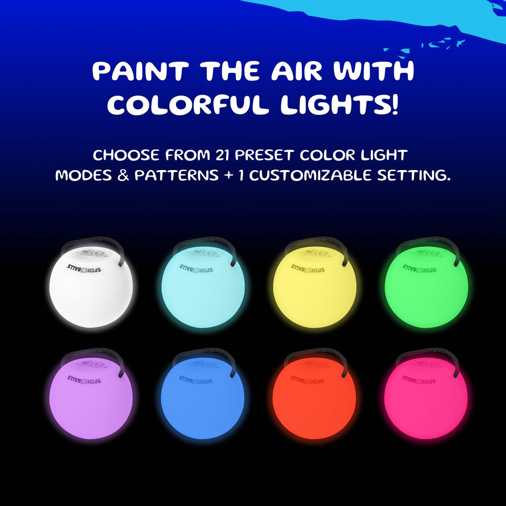 SPIN BALLS Glow.0 USB charging the LED poi battery.