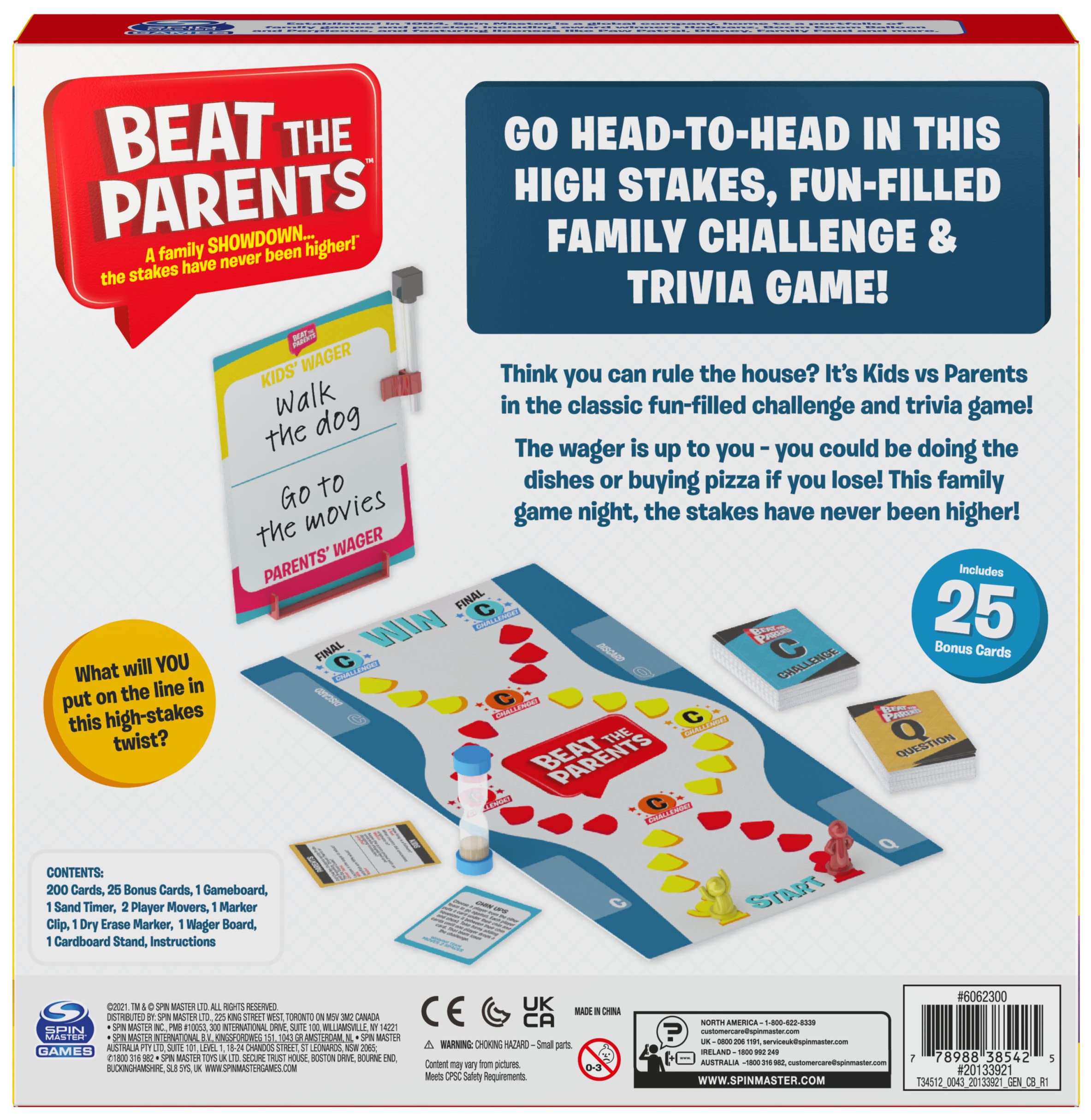 Beat The Parents bonus cards adding twists to the game
