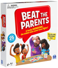Spin Master Beat The Parents gameboard for a lively family trivia showdown