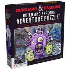 Spin Master Games DnD Build and Explore deluxe puzzle ready to glue and frame for wall decor