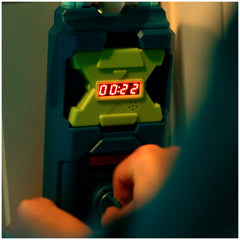 Spin Master door hangers track each mission’s location during play.