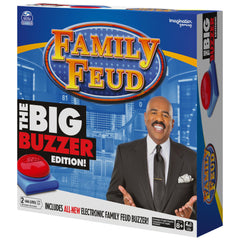Spin Master Family Feud Big Buzzer two-team setup for family game night