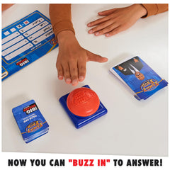 Spin Master Family Feud Big Buzzer fast money cards for high-stakes scoring