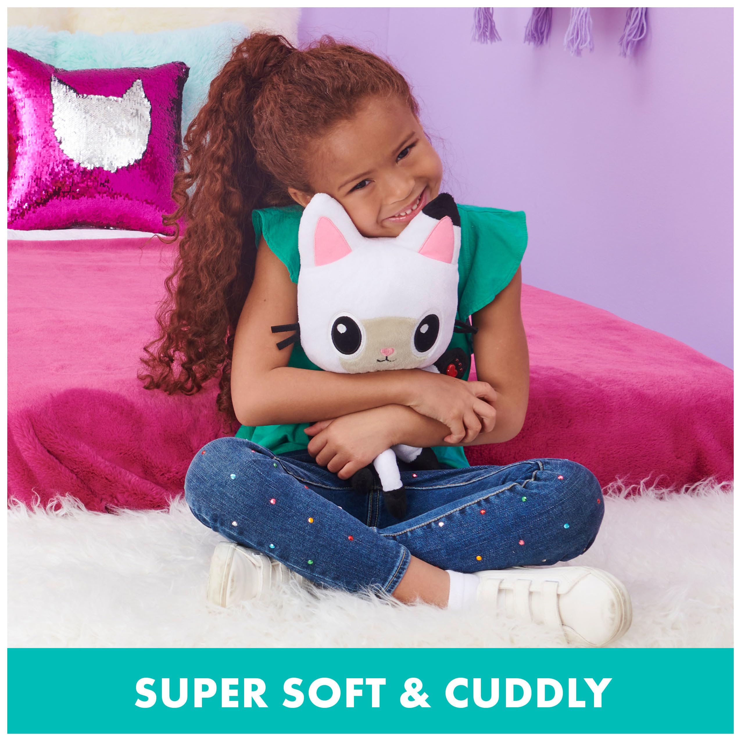 Soft, cuddly Pandy Paws plush and Pandy Pack for durable pretend play