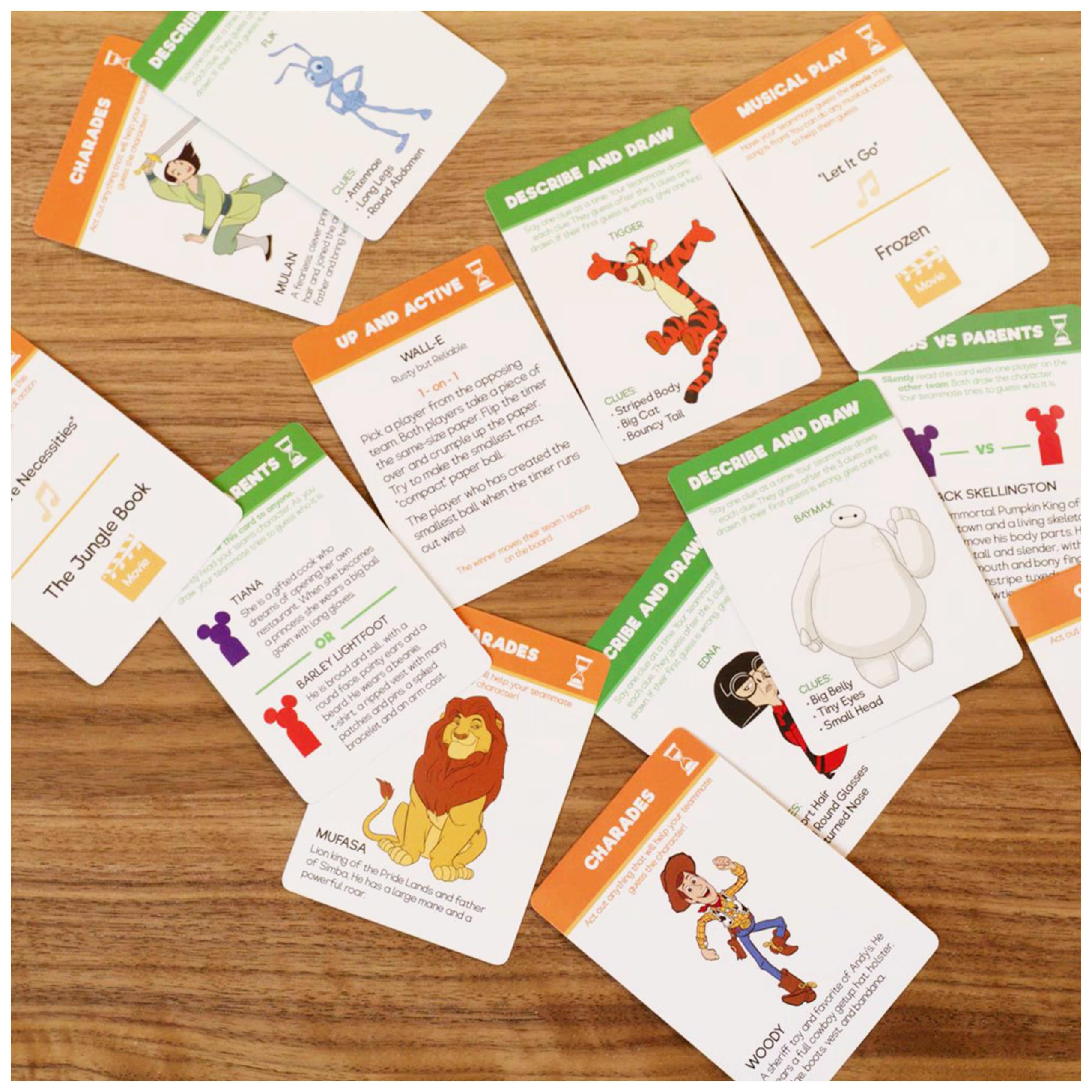 Beat The Parents Disney Edition four-player setup invites kids and adults to play together