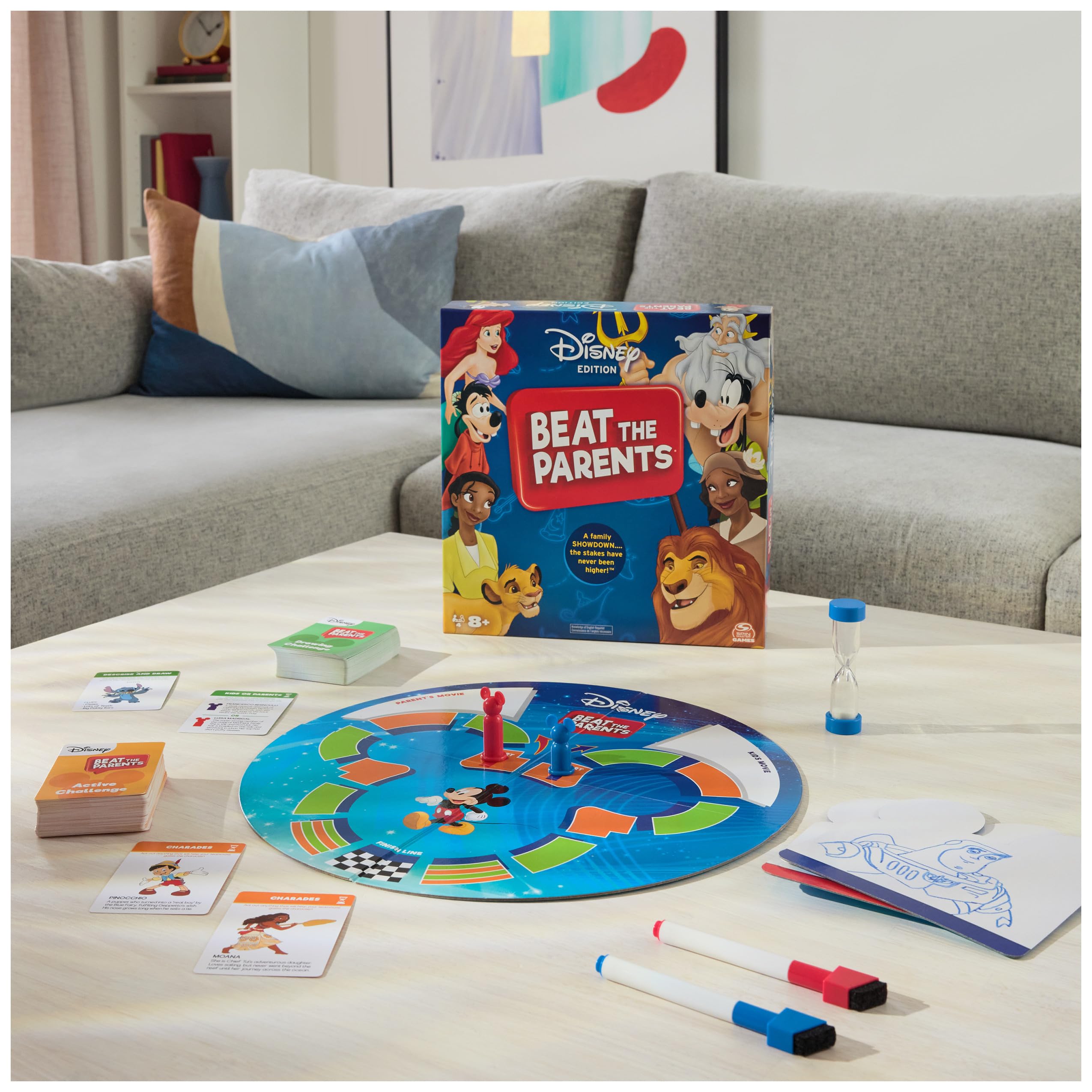 Beat The Parents Disney Edition timer keeps pace and adds suspense