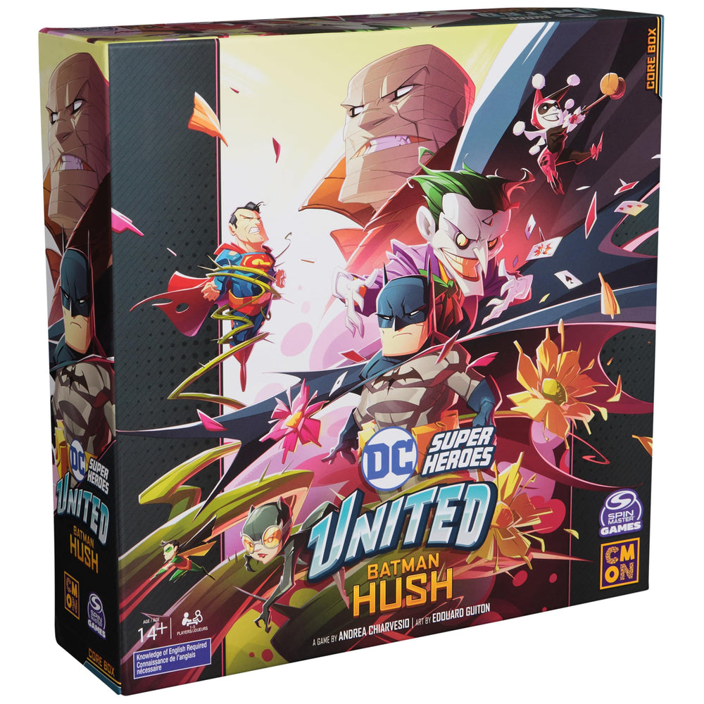 Spin Master Batman Hush card deck visuals supporting planned teamwork