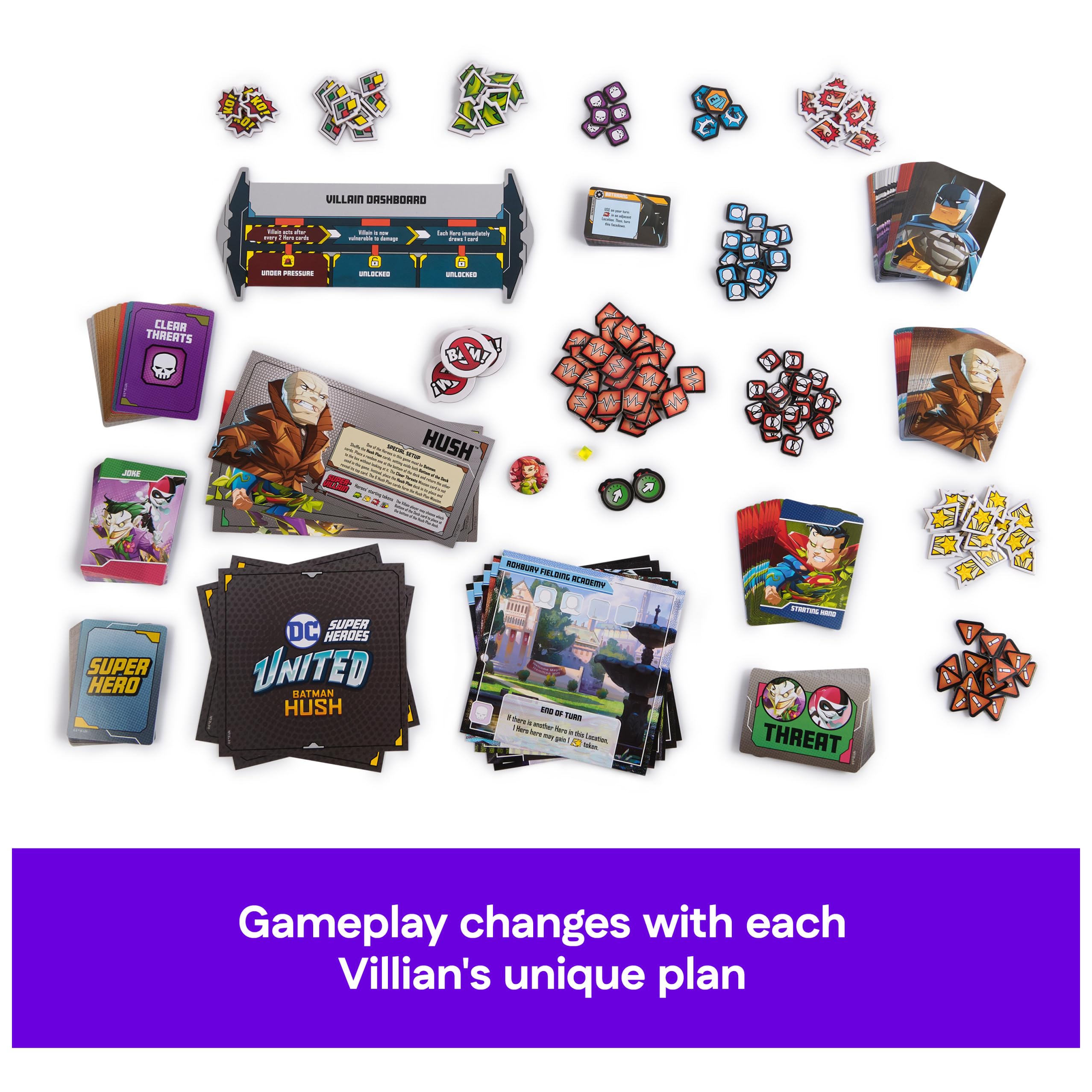 Spin Master Batman Hush Huntress miniature boosts strategic planning