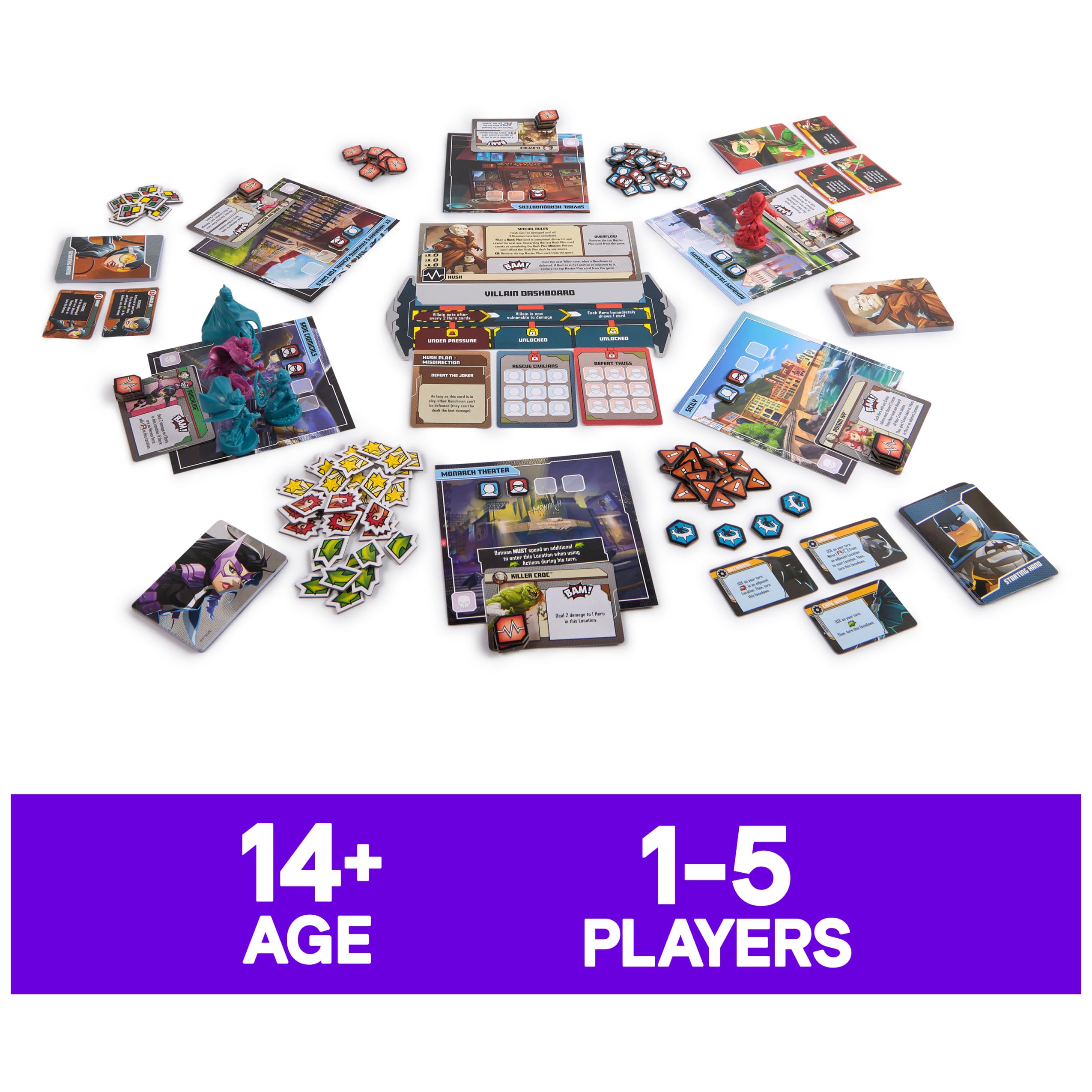 Spin Master Batman Hush Robin miniature for team-based hero actions