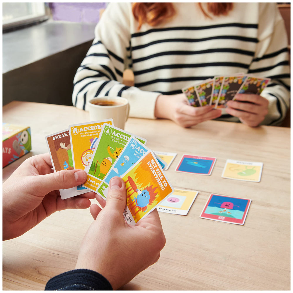 Gift packaging for Dumb Ways to Die makes a funny present