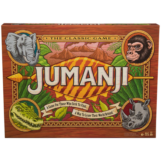 Spin Master Games Jumanji 30th Anniversary gameboard for immersive jungle adventures.