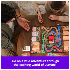 Spin Master Games Jumanji sand timer captures tense pacing for turns.