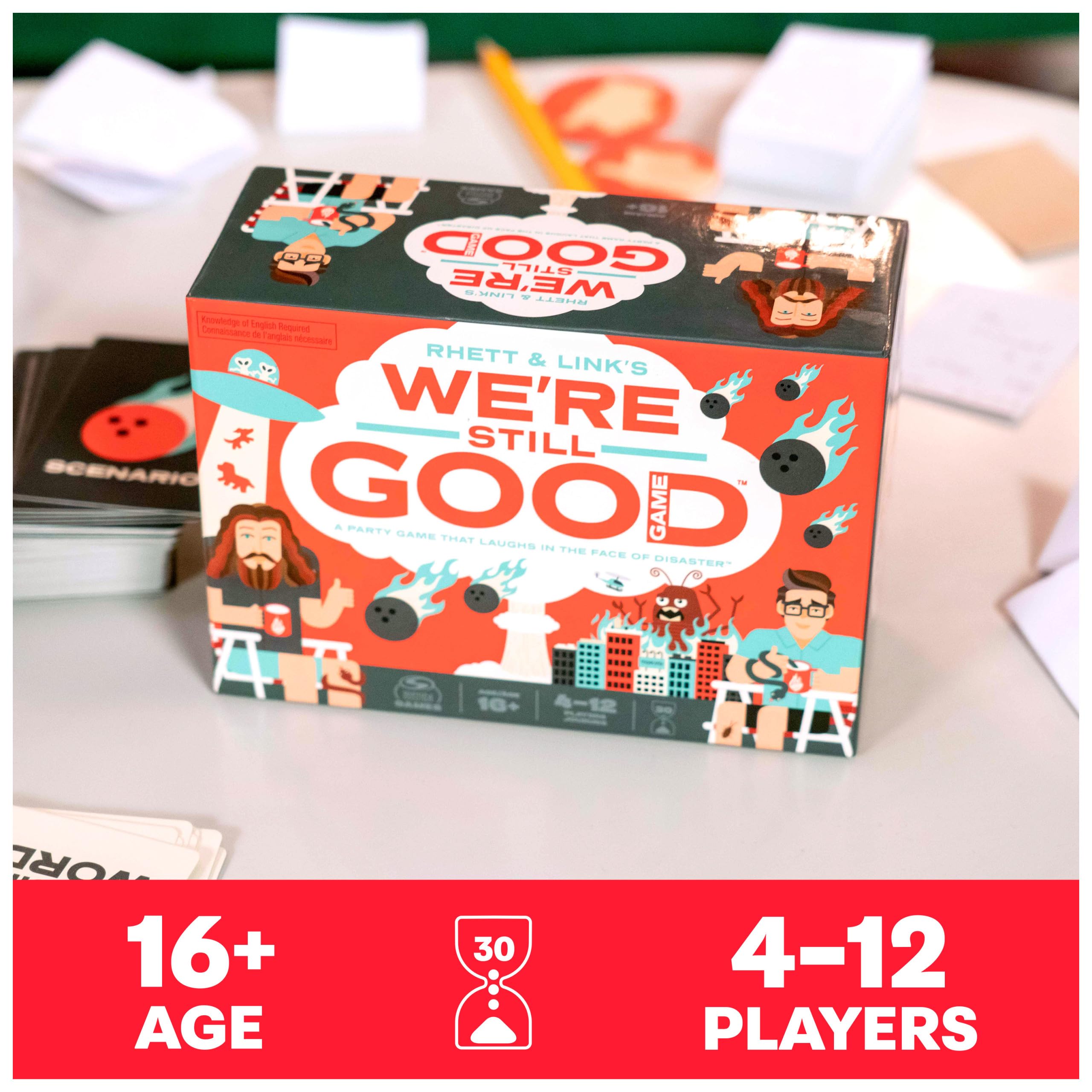 Rhett & Link We’re Still Good missing-word card sparks creative, optimistic spins.