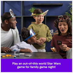 Star Wars Hedbanz character cards fuel quick guessing rounds.