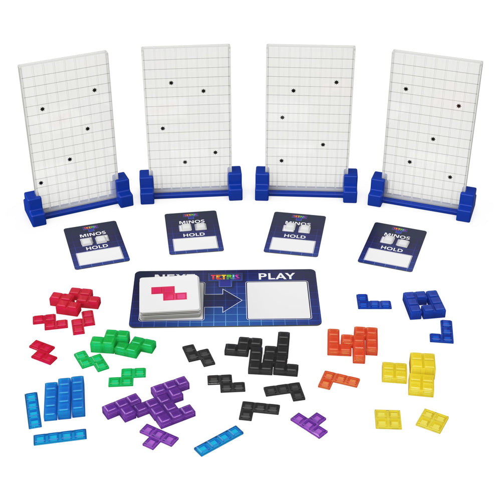 Spin Master Games Tetris instructions included in the box