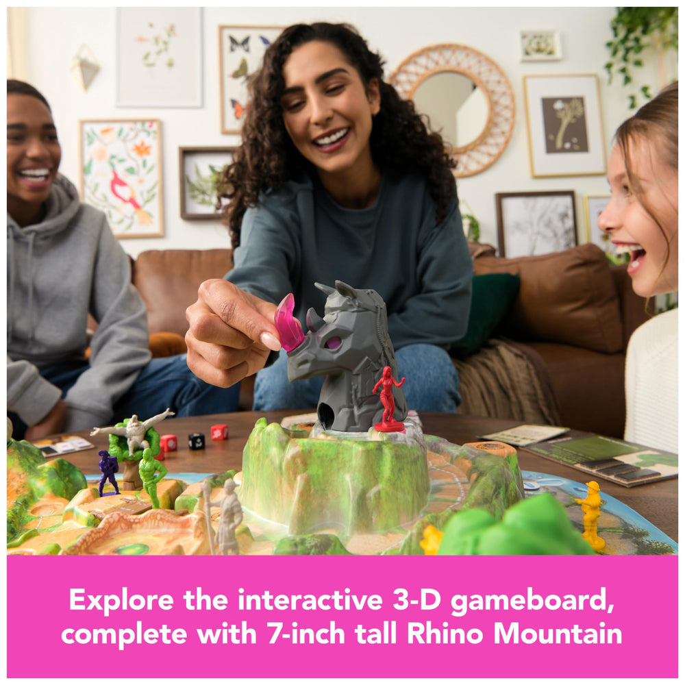 Spin Master Jumanji Stampede game cards drive quick engaging challenges.
