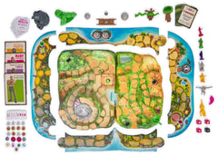 Spin Master Jumanji Stampede tokens track crystals and progress.