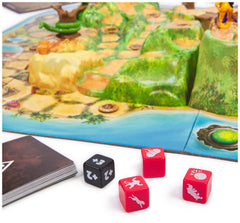 Spin Master Jumanji Stampede unboxing reveals a rich 3D world.