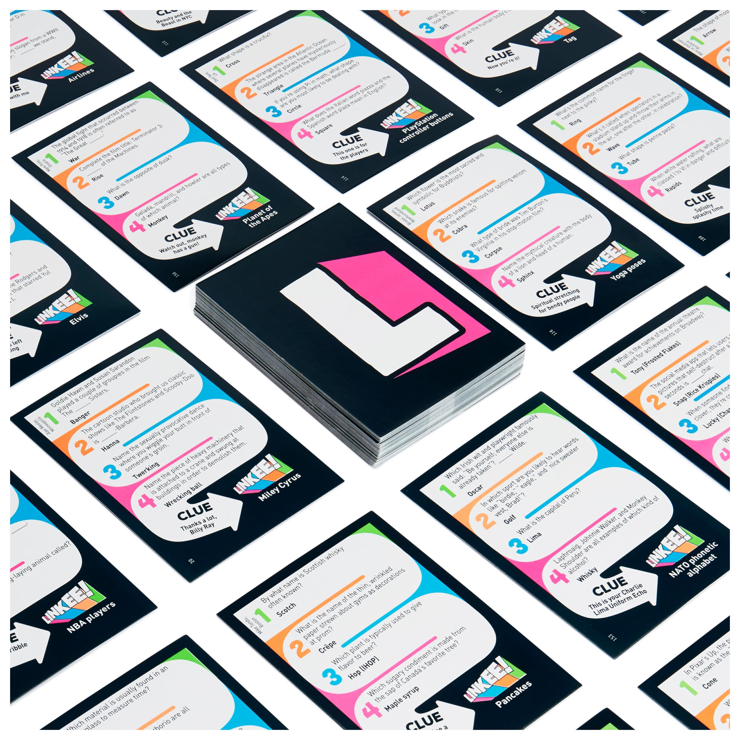 Spin Master Linkee suits groups of 2 to 60 players for any party.