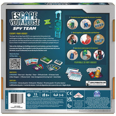 Spin Master mission cards present six spy-style scenarios for family nights.