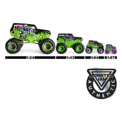 Truck compatible with all Monster Jam playsets for action-packed setups.