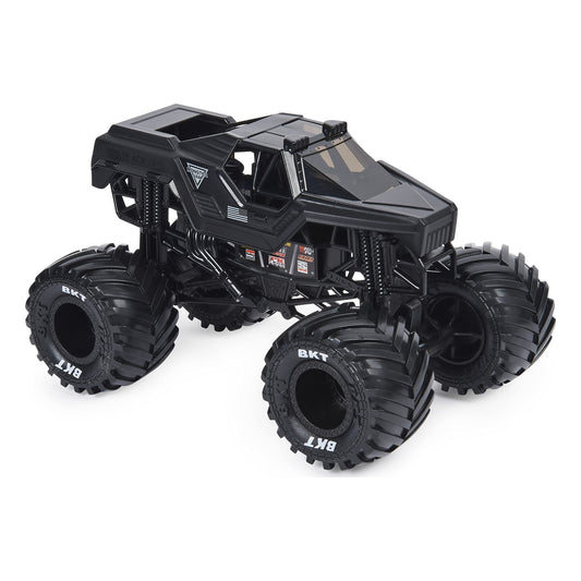 Soldier Fortune truck shows BKT tread tires for enhanced traction during play.