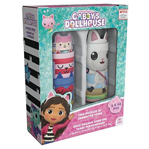 Spin Master Pandy Paws tube featuring bright 9x9-inch puzzles for ages 4 and up.
