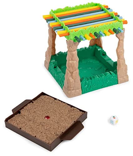 Spin Master Sink N’ Sand instruction sheet with QR guide for easy setup.